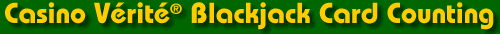 Casino Verite Blackjack Card Counting Software
